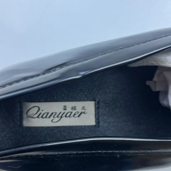 Qianyaer Horsebit Patent Platform Loafers - Size 40 - N187-6 - Picture 4 of 7